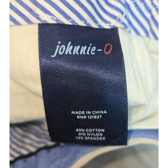 Johnnie-O Men's Khaki Stretch Performance Pants 30x30 Cotton Blend - Picture 5 of 8